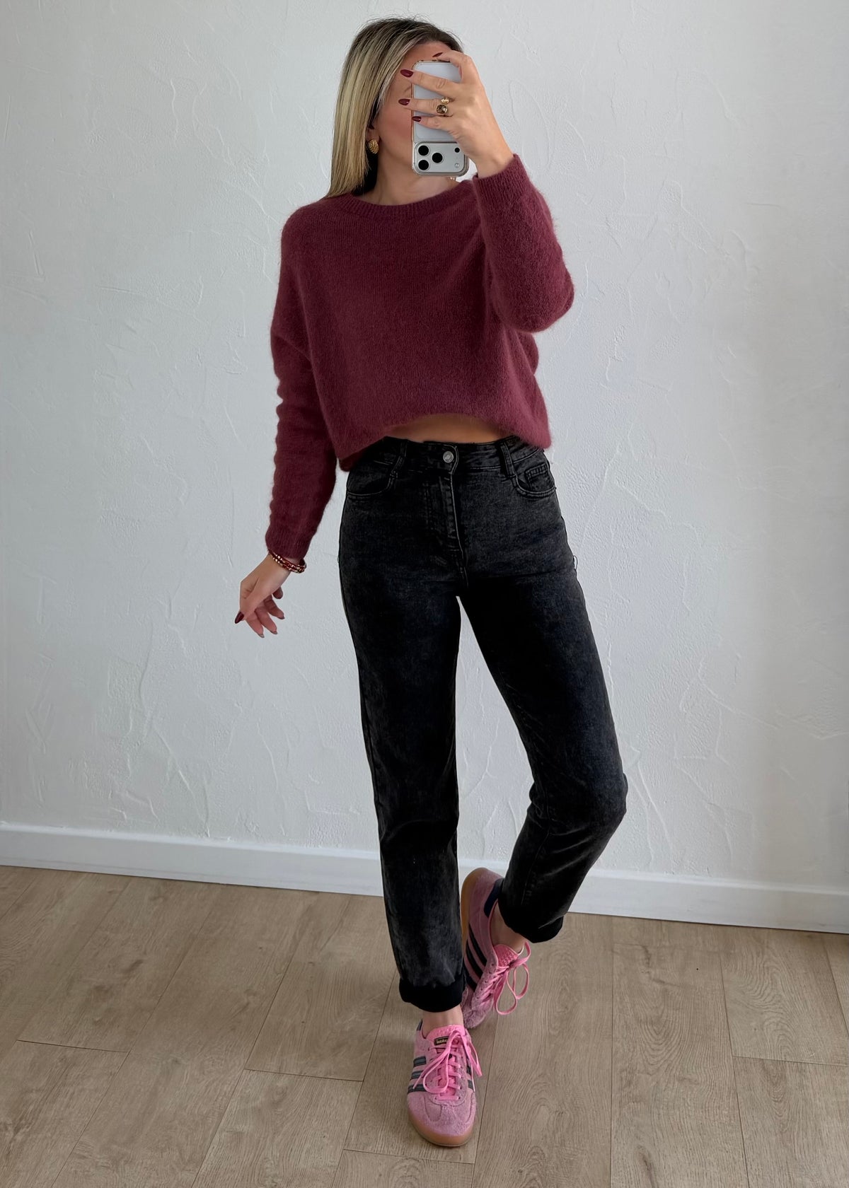 Pull Alexy aubergine