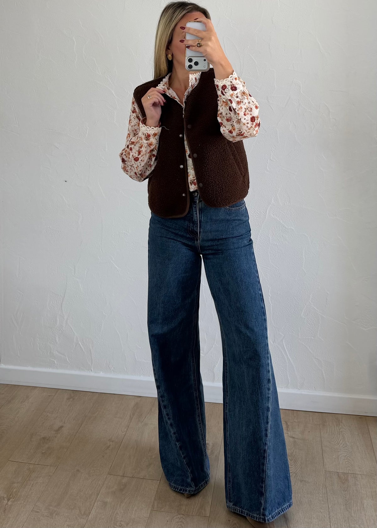 Gilet sans manche Sam chocolat